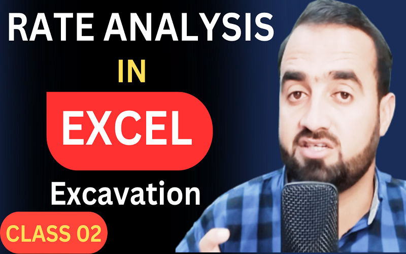 Rate Analysis For Excavation